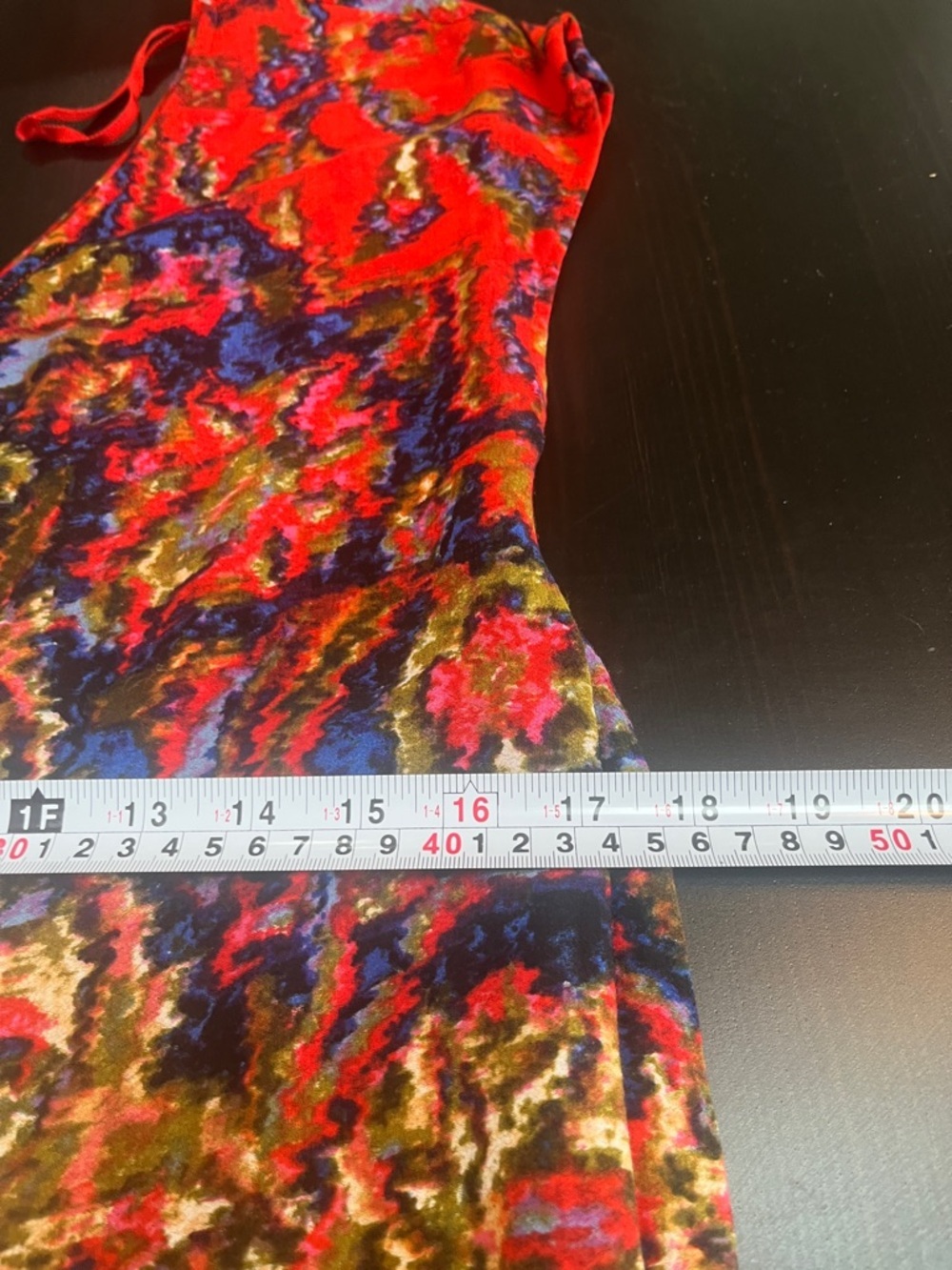 Maeve Red Multicolor V‑Neck Printed dress - Picture 6 of 8